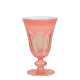 Salmon Tulip Glass