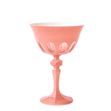 Salmon Coupe Glass