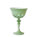 Sage Turkish Coupe Glassware