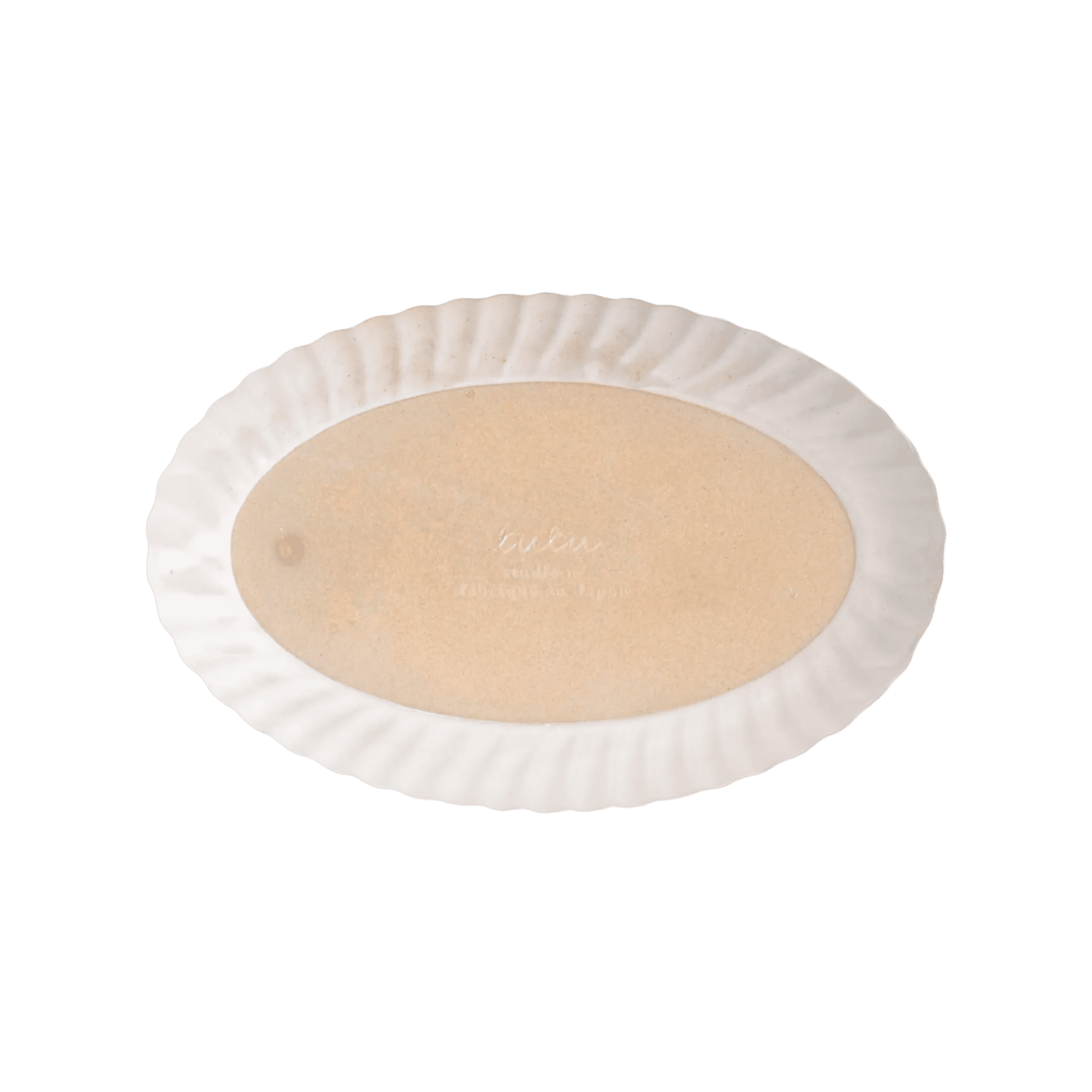 Tutu Scalloped Oval Baking Platter - Faire Living