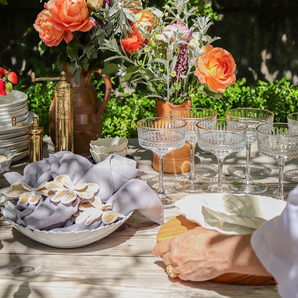 Colombian Handwoven Bow Napkin Rings - Faire Living