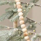 Wooden Bead Tree Garland
