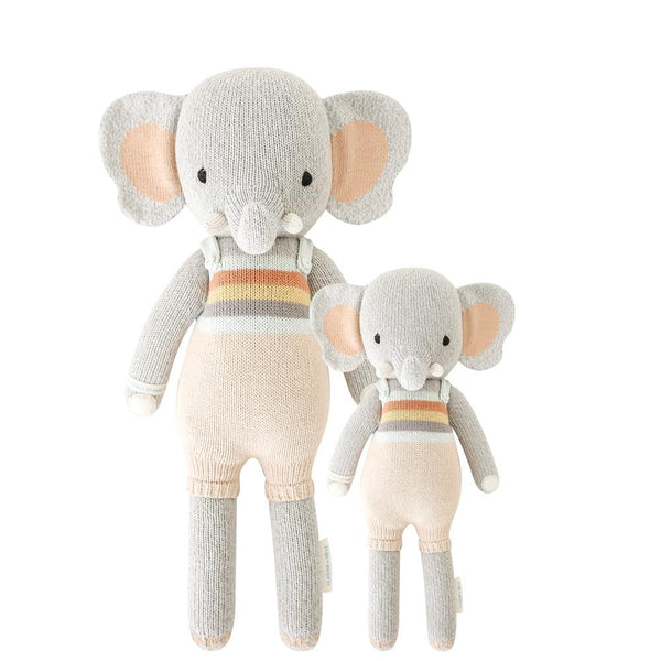Evan the Elephant by Cuddle & Kind