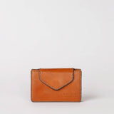 Harmonica Leather Wallet in Cognac - Faire Living