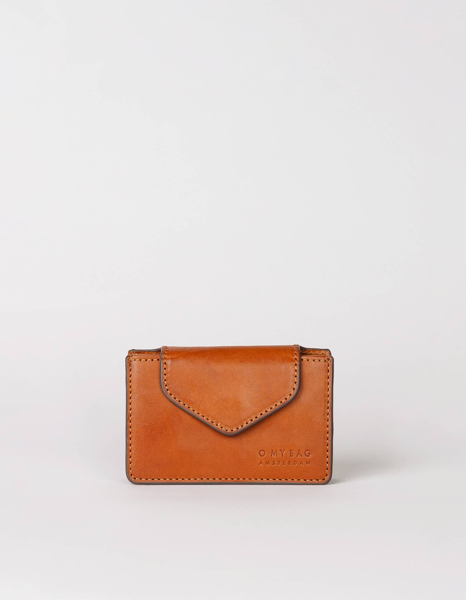 Harmonica Leather Wallet in Cognac - Faire Living