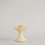 Aurelia Spanish Ceramic Pedestal Candlesticks