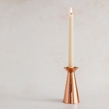 Grande Copper Candlestick