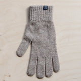 Oatmeal Melange Cashmere & Merino Gloves