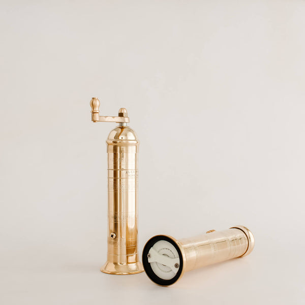 Alexander Greek Brass Salt Mill - Faire Living