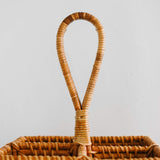 Rattan Flatware Caddy | Tall