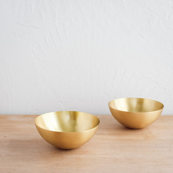 Petite Brass Bowls