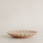 Porcelain Scalloped Edge Serving Bowls by Marumitsu Poterie Japan