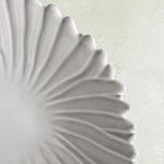 Girasole Grey Floral Serving Bowl - Faire Living