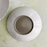 Girasole Grey Floral Serving Bowl - Faire Living