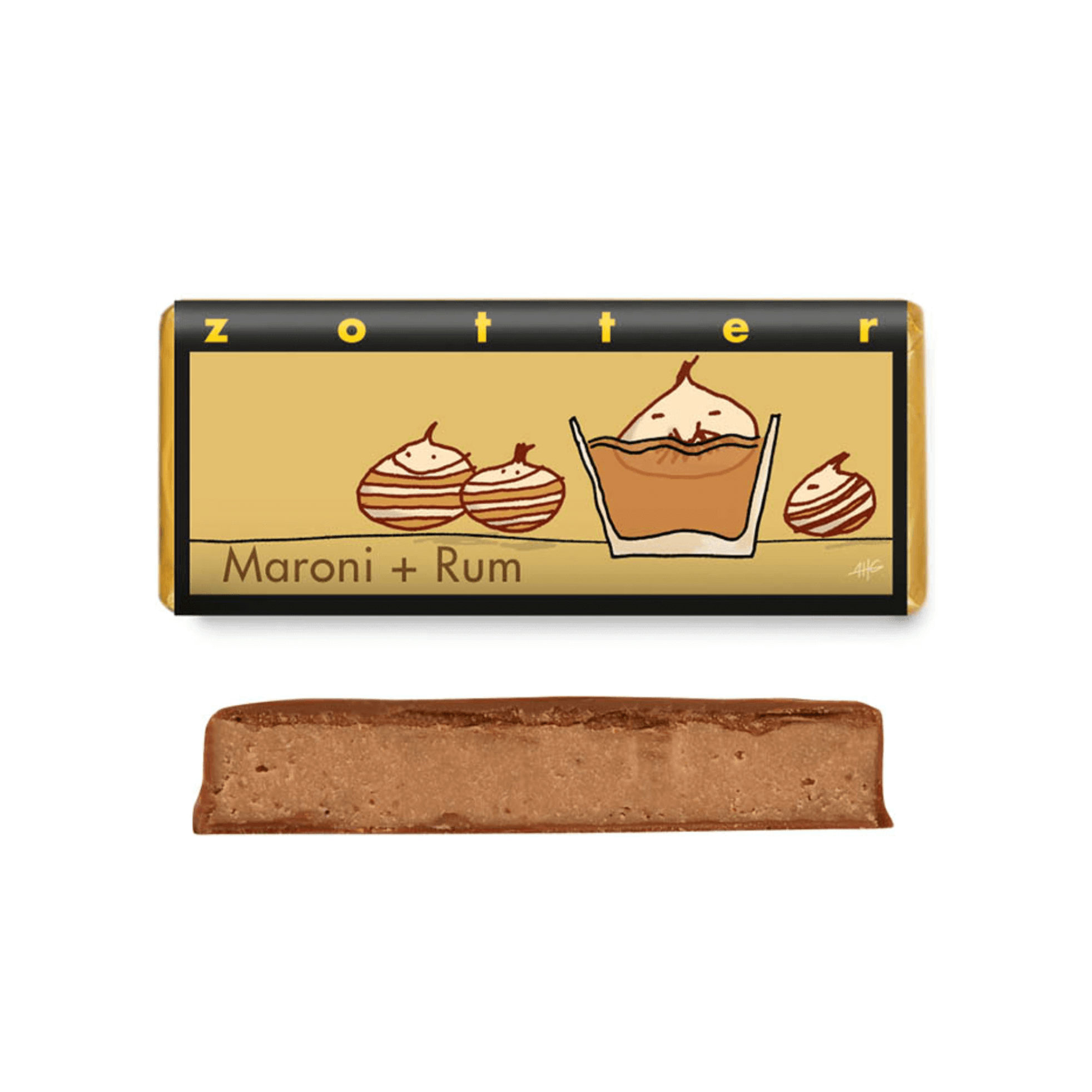 Chestnut & Rum by Zotter Chocolate - Faire Living