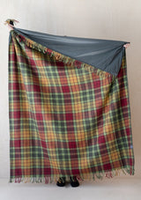 Waterproof Wool Picnic Blanket in Buchanan Autumn