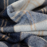 Recycled Wool Blanket in Bannockbane Tartan