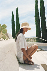 Lack of Color Inca Bucket in Natural