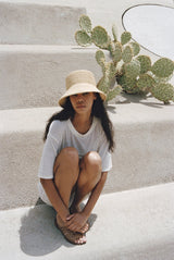 Lack of Color Inca Bucket in Natural