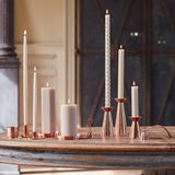 Grande Copper Candlestick