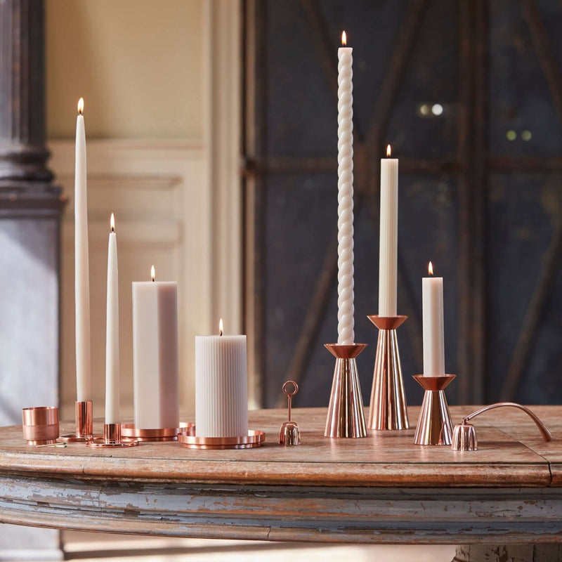 Copper Taper Candlesticks – Faire Living