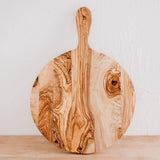 Olive Wood Round Board