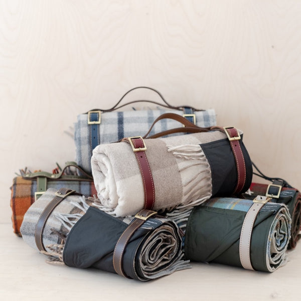 Leather Blanket Carriers